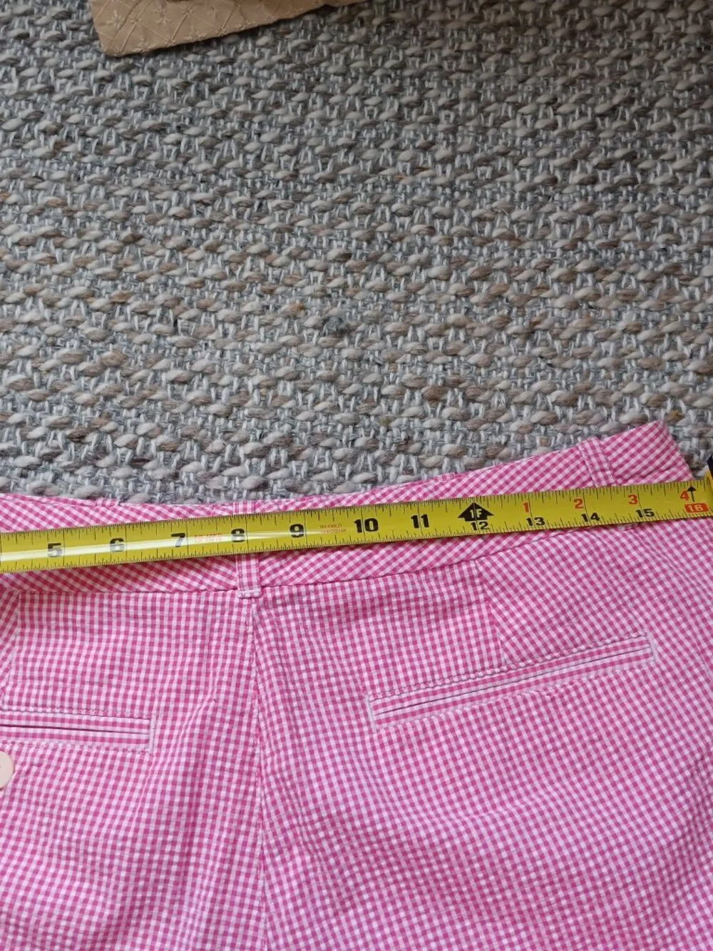 Ralph Lauren Gingham Checked Golf Shorts Size 6 (2 Pair)